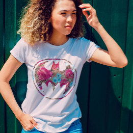 Pink Rose Bat Signal T-Shirt