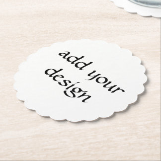 Pink Rose Birthday  Paper Coaster