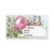 Pink Rose & Butterfly Victorian Trade Card