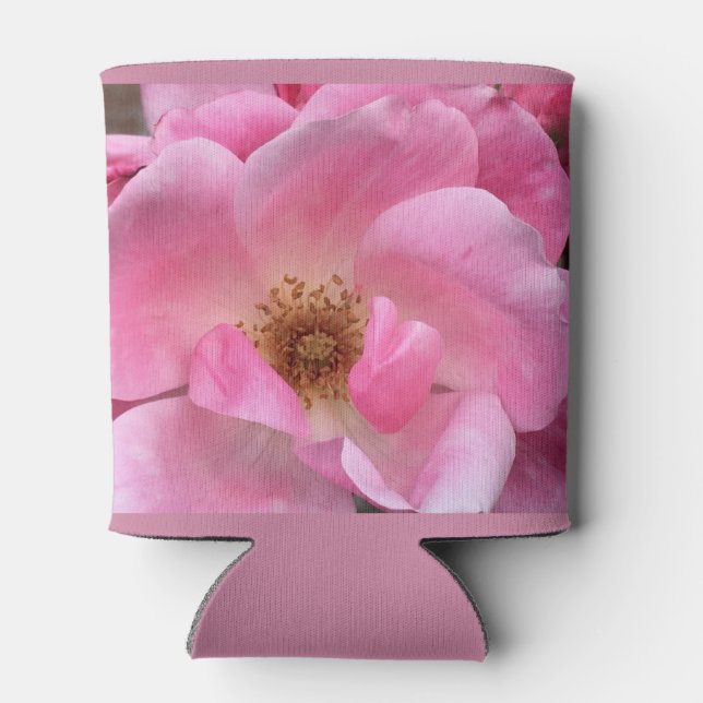 Pink Rose Can Cooler (Back)
