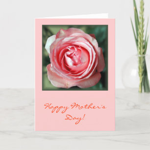 "Pink Rose" Card