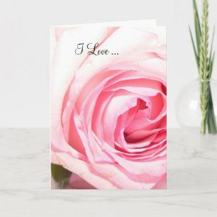 Pink Rose Cards