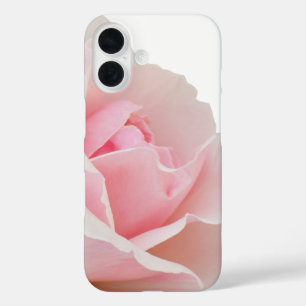 Pink rose iPhone 16 case