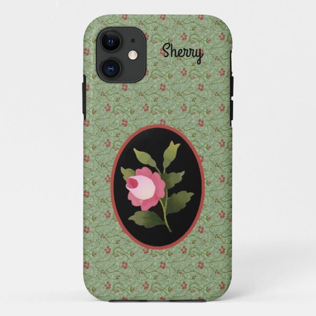Pink Rose  Case-Mate iPhone Case (Back)