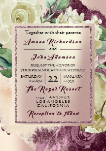3d Wedding Invitations Zazzle Co Uk