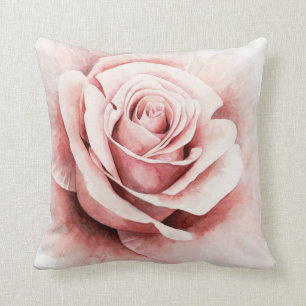 Pink Rose Cushion