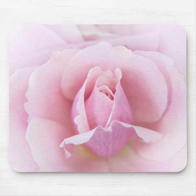 Pink Rose Custom Mouse pads (Front)