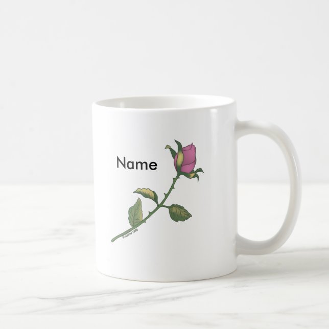 Pink Rose custom mugs (Right)