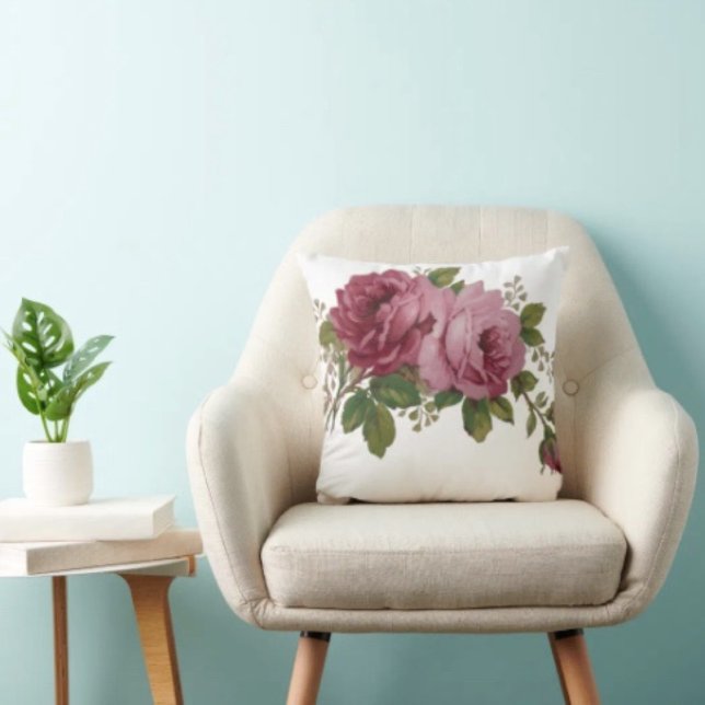 Pink Rose Elegance  Cushion (Creator Uploaded)