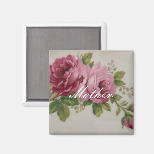 Pink Rose Elegance Magnet