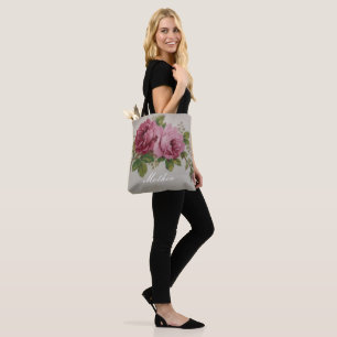 Pink Rose Elegance Tote Bag