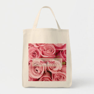 Pink Rose Elegance Tote Bag