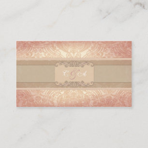 Pink rose elegant  Wedding place card