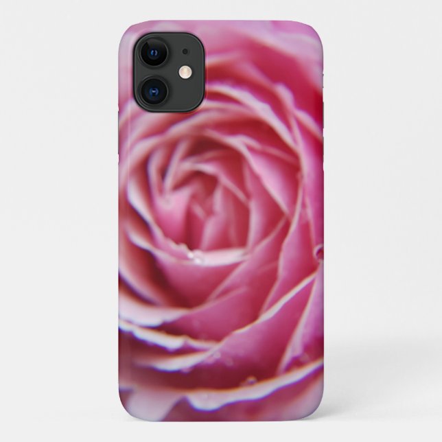 Pink Rose Flower  Case-Mate iPhone Case (Back)