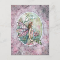 Cute Flower Fairy Stickers by Molly Harrison