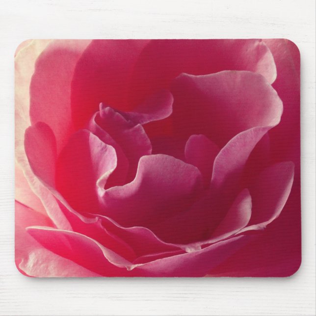 Pink Rose flower,  Mousepad (Front)