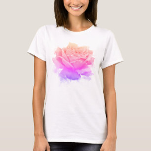 Pink Rose Flower T-Shirt