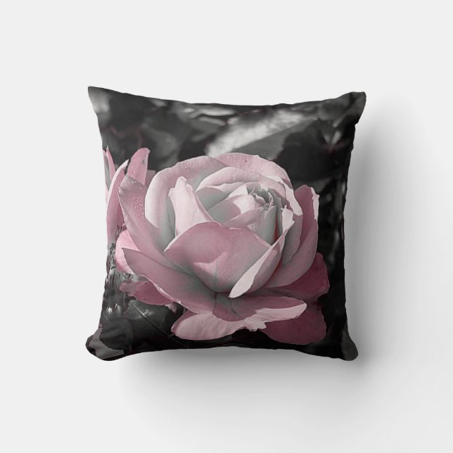 Pink Rose Garden Cushion (Front)