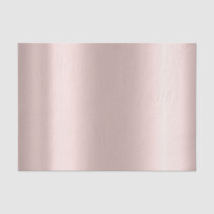 Pink Rose Gold Blush Metallic Powder Minimal Tissue Paper