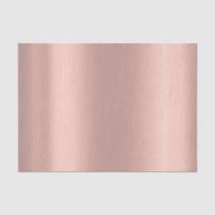 Pink Rose Gold Blush Metallic Powder Peach Tissue Paper