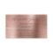 Pink & Rose Gold Brushed Metal Massage Therapist