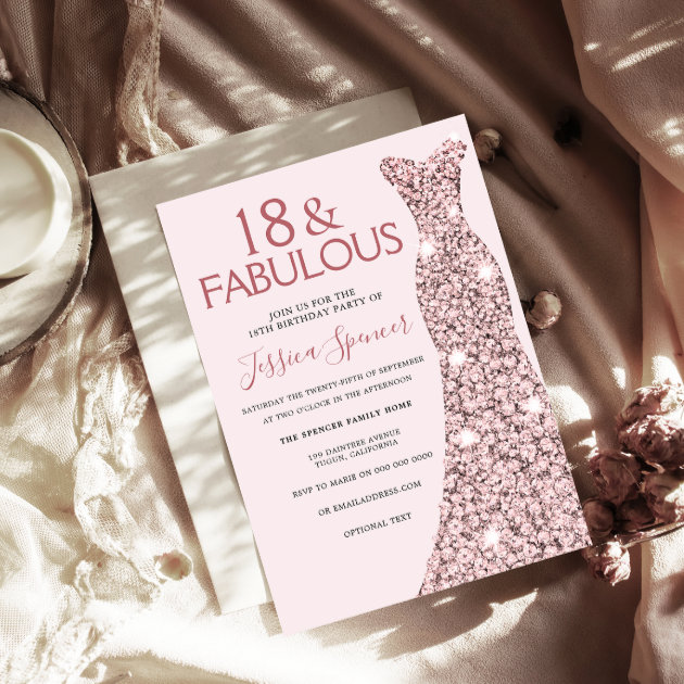 Rose gold dress clearance birthday