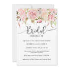 Pink, Rose Gold Floral Bridal Shower /  Brunch
