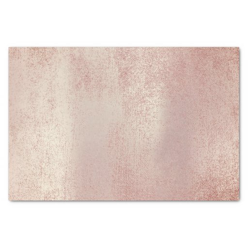 Image of Pink Rose Gold Metallic Blush Powder Tissue Paper