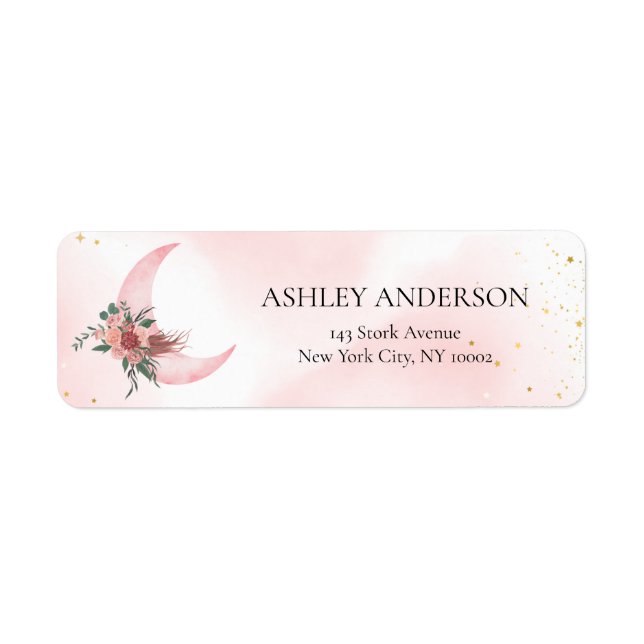 Pink rose gold We are over the Moon  (Front)