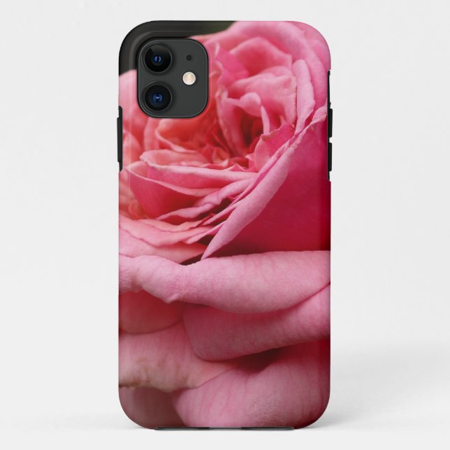Pink Rose I Pretty Floral Photography Case-Mate iPhone Case (Back)