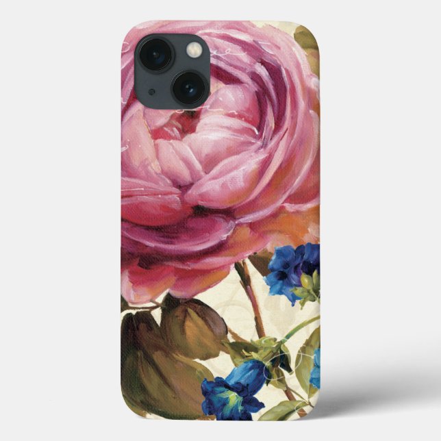 Pink Rose in Full Bloom Case-Mate iPhone Case (Back)