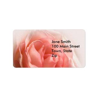 Pink Rose Labels