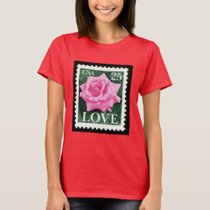 Pink Rose Love T-Shirt