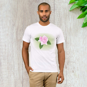 Pink Rose Mens T-Shirt