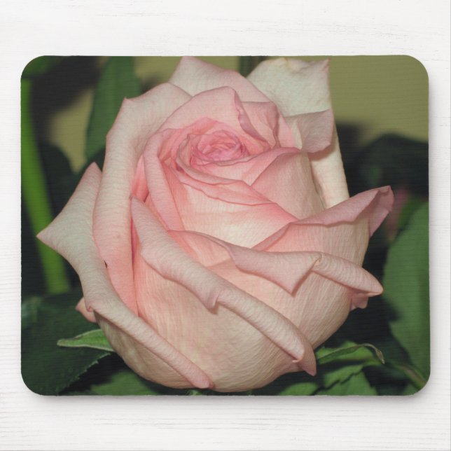 Pink Rose Mousdepad Mouse Mat (Front)