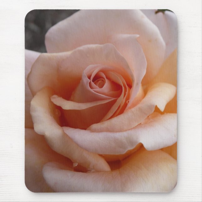 Pink Rose Mouse Mat (Front)