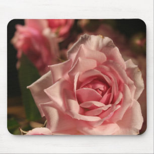 Pink Rose Mouse Mat