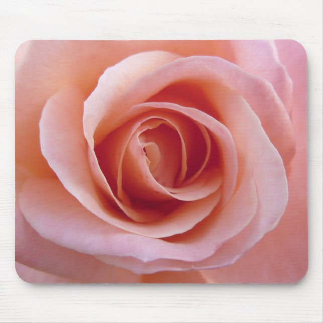 Pink Rose Mouse Mat (Front)