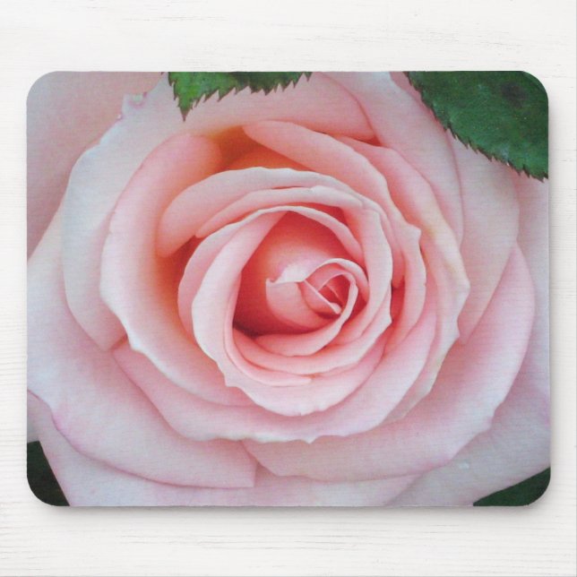 Pink Rose Mousepad (Front)