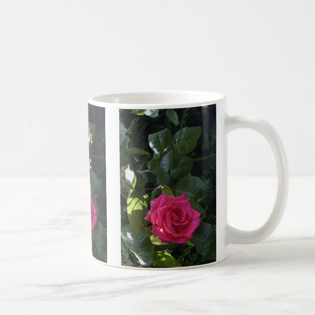 Pink Rose Mug (Right)