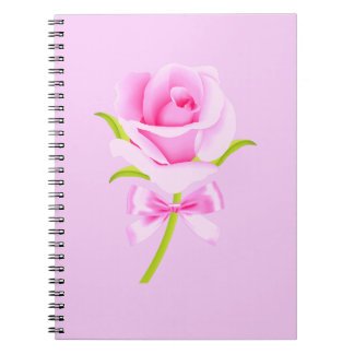 Pink Rose  Notebook