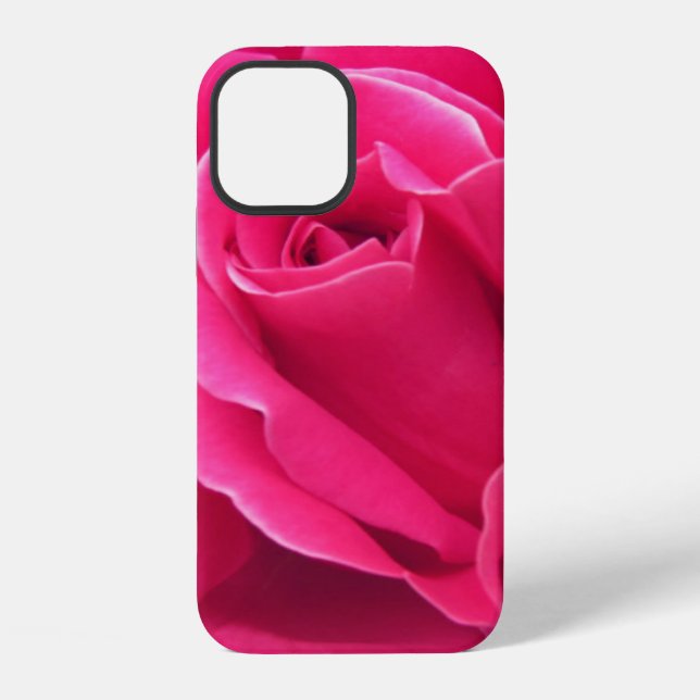 Pink Rose Petals iPhone Case (Back)
