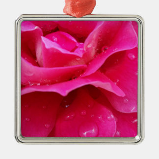 pink rose petals metal tree decoration