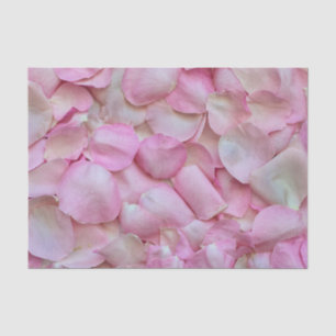 Pink Rose Petals Tissue Paper