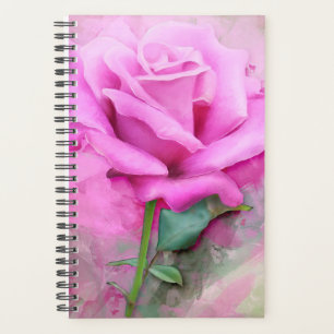 Pink Rose Planner