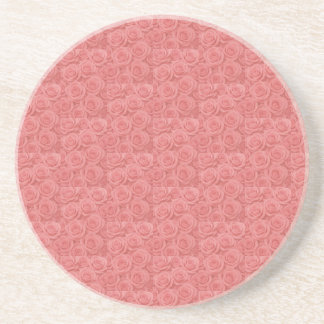  Pink Rose Sandstone Coaster