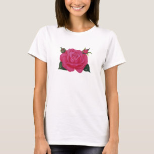 Pink rose T-Shirt