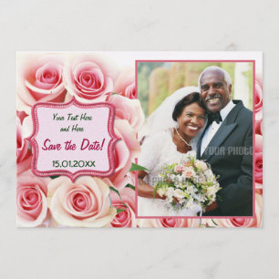 Pink Rose - Vow Renewal Invitation