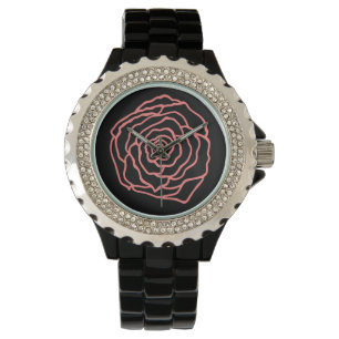 Pink Rose Watch