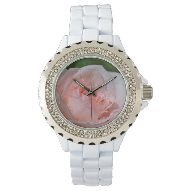 Pink rose watch (Front)